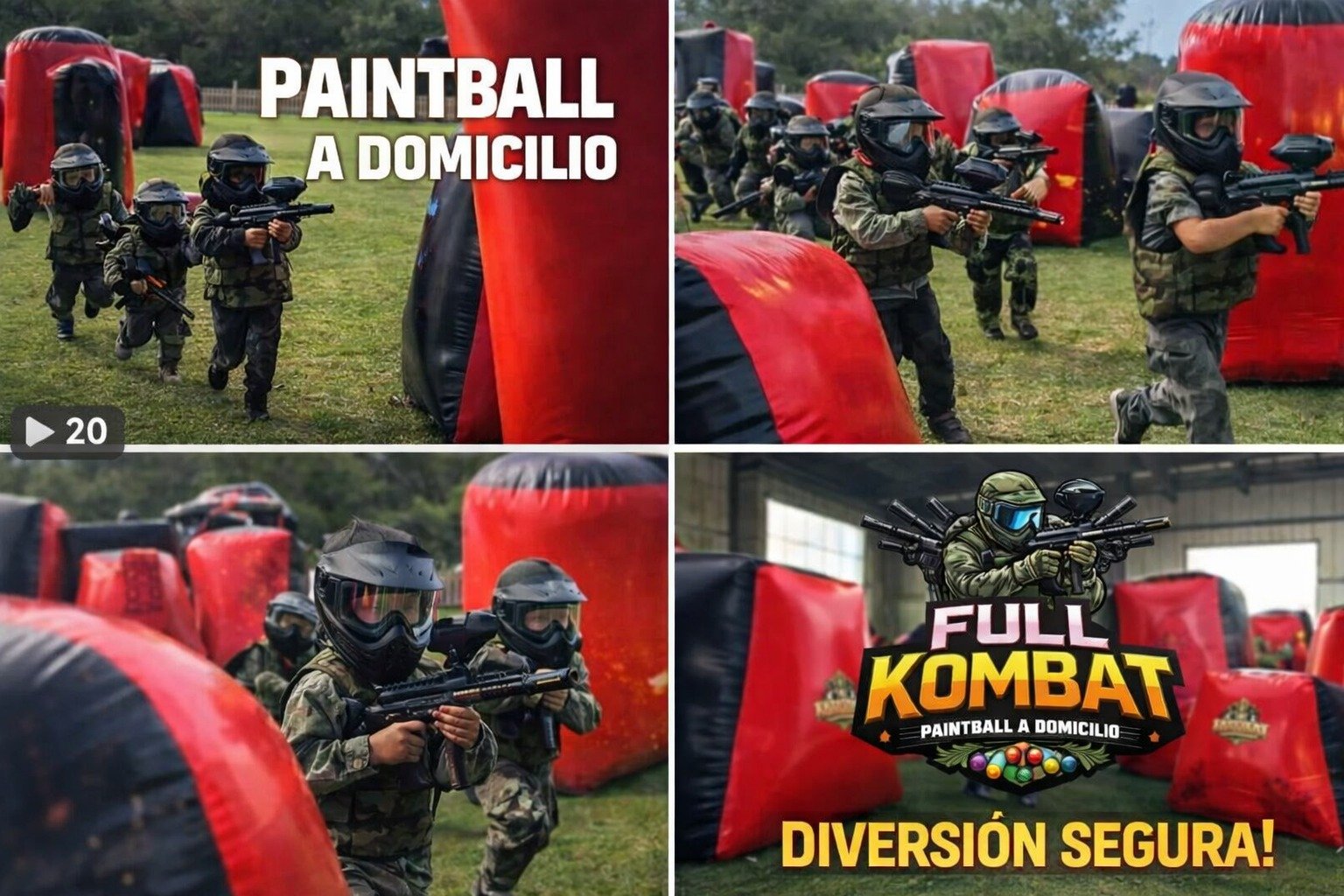 Equipo Full Kombat listo para la batalla